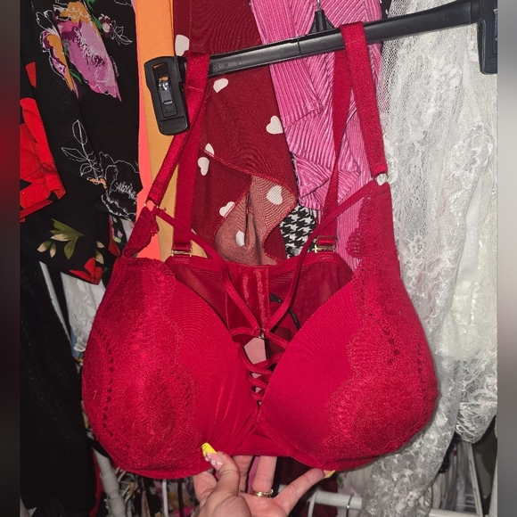 🍁🍂Like new Torrid 46ddd XO Plunge Push-Up Bra - Picture 4 of 5